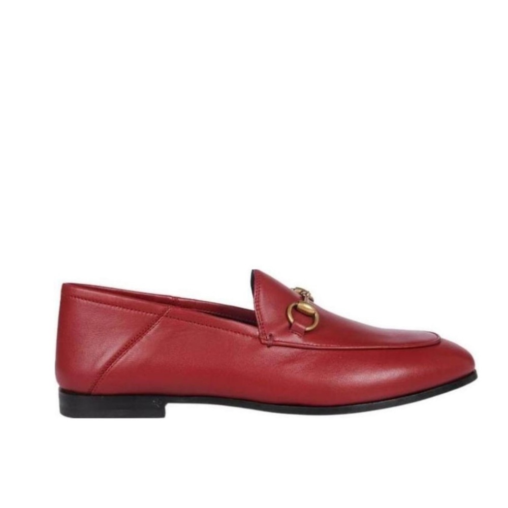 Red Gucci Loafers